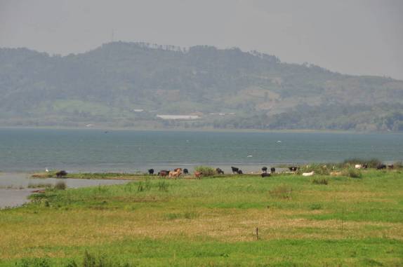 Lago Yojoa, região central de Honduras